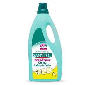 SANYTOL Desinfektionsreiniger für Böden und Oberflächen mit Zitrone und Olivenblättern 1 l